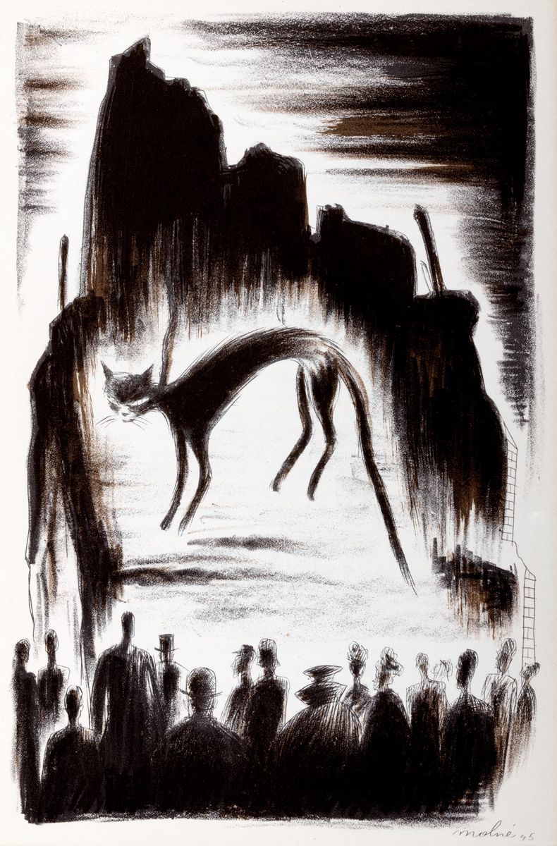 Edgar Allan Poe - Contes Extraordinaires. Traduction De Charles Baudelaire. Litographies De Lluis...