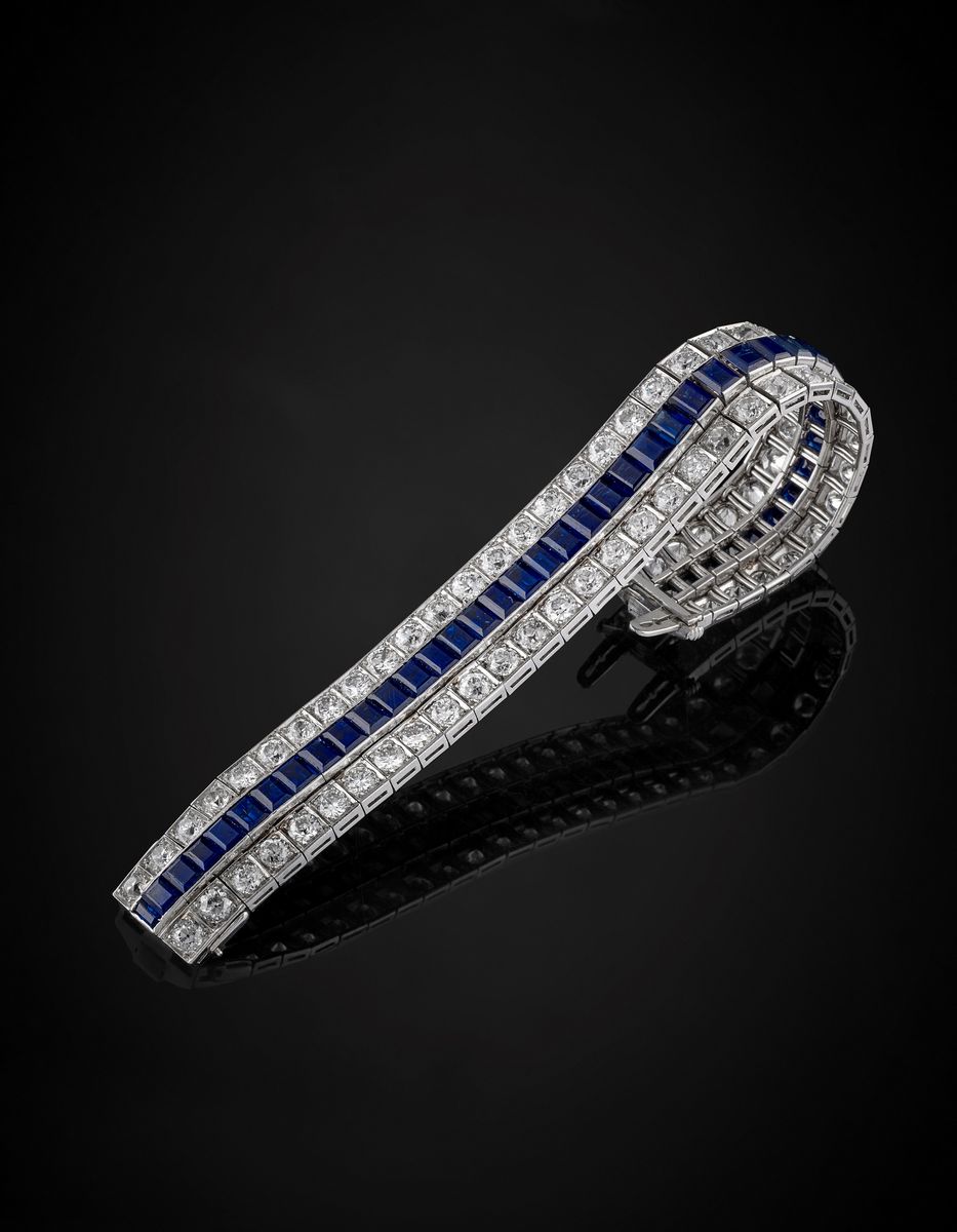Van Cleef & Arpels - Bracciale con Diamanti e Zaffiri