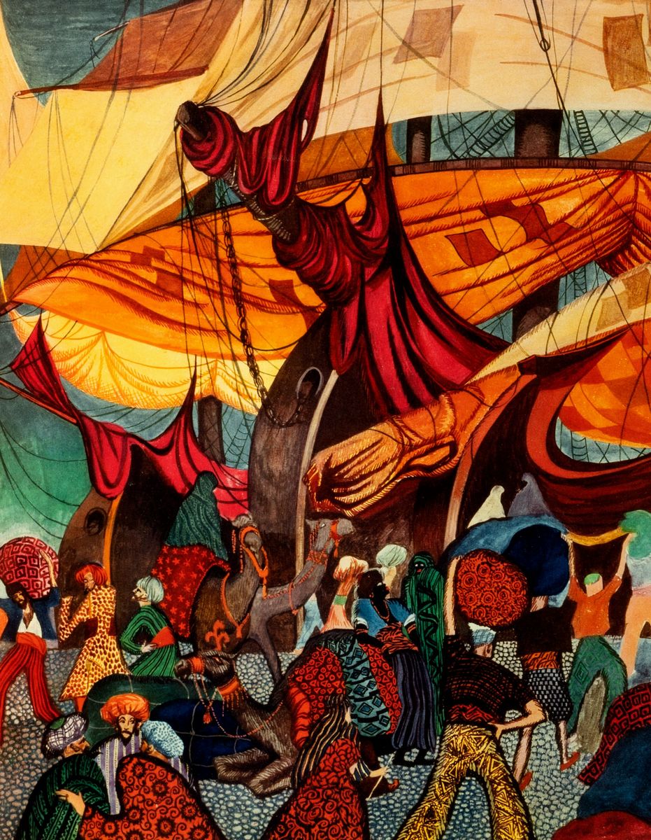 Rosa Rosa’ Edith Von Haynau-arnaldi - Thousand And One Nights. Pictures And Drawings By Rosà To I...