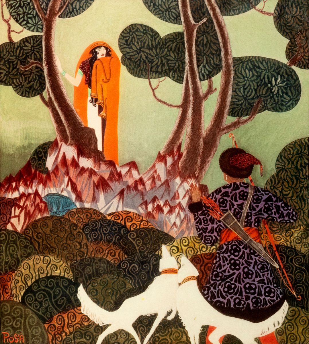 Rosa Rosa’ Edith Von Haynau-arnaldi - Thousand And One Nights. Pictures And Drawings By Rosà To I...
