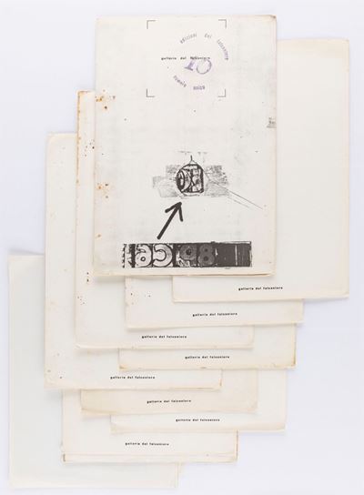 Lotto Composto Da: 09 Cataloghi di Mostre Tenutesi Presso la Galleria del Falconiere, Ancona; 16 ...
