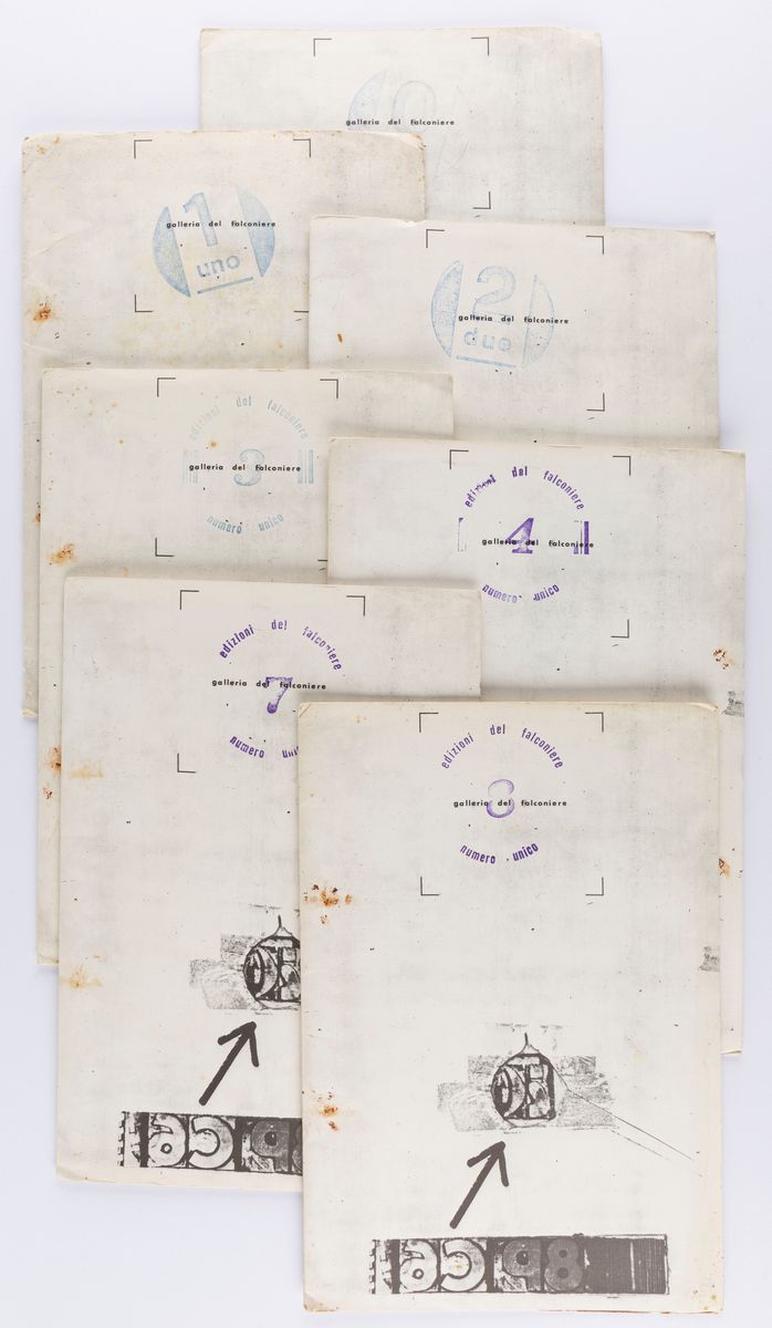 Aa.vv. - Lotto Composto Da: 09 Cataloghi di Mostre Tenutesi Presso la Galleria del Falconiere, An...