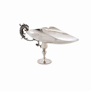 A silver sauce bowl, Pampaloni, Italy, 20th century