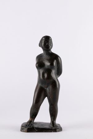Angeli Radovani  Kosta - Senza titolo (figura femminile)