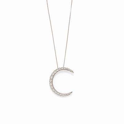 Pendente Spilla con Diamanti