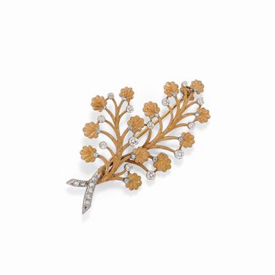 Spilla con Diamanti