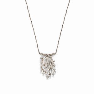 Collana con diamanti