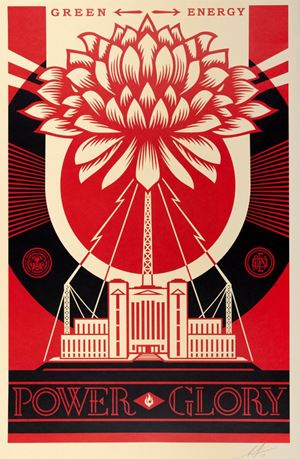 Obey (Fairey Shepard) - Green Energy