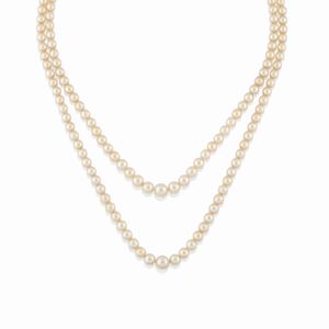 Due collane con perle