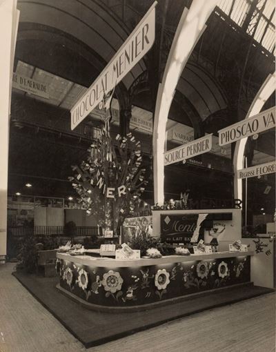 Senza titolo (Chocolat Menier), stampa vintage alla gelatina ai sali d'argento