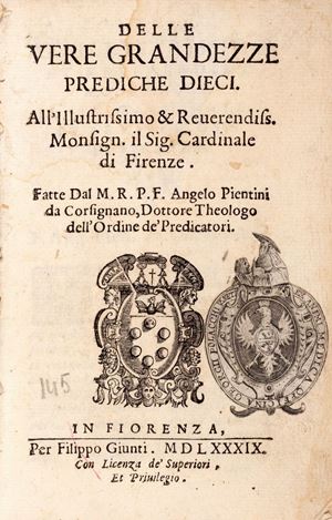  Angelo Pientini  - Delle vere grandezze prediche dieci