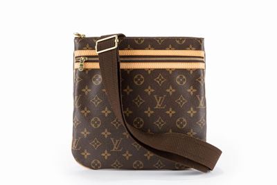 Borsa Bosphore in tela monogram con tracolla