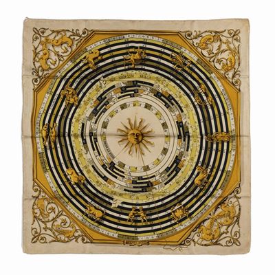 Françoise Faconnet, Foulard Astrologie in seta, 1963