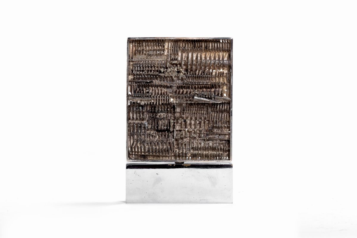 Arnaldo Pomodoro - Senza Titolo (stele per Michelangelo Antonioni)