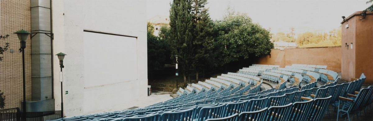 Vincenzo Castella - Palazzo delle Esposizioni - Nuovo Sacher Arena, Roma, Due stampe cromogeniche...