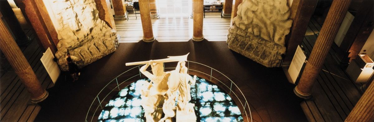 Vincenzo Castella - Palazzo delle Esposizioni - Nuovo Sacher Arena, Roma, Due stampe cromogeniche...