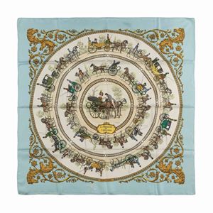 Foulard La Promenade de Longchamps