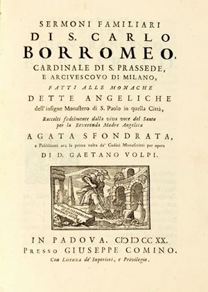 Sermoni familiari di S. Carlo Borromeo, Cardinale di Prassede e Arcivescovo di Milano