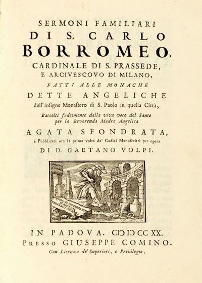 Sermoni Familiari di S. Carlo Borromeo, Cardinale di Prassede e Arcivescovo di Milano