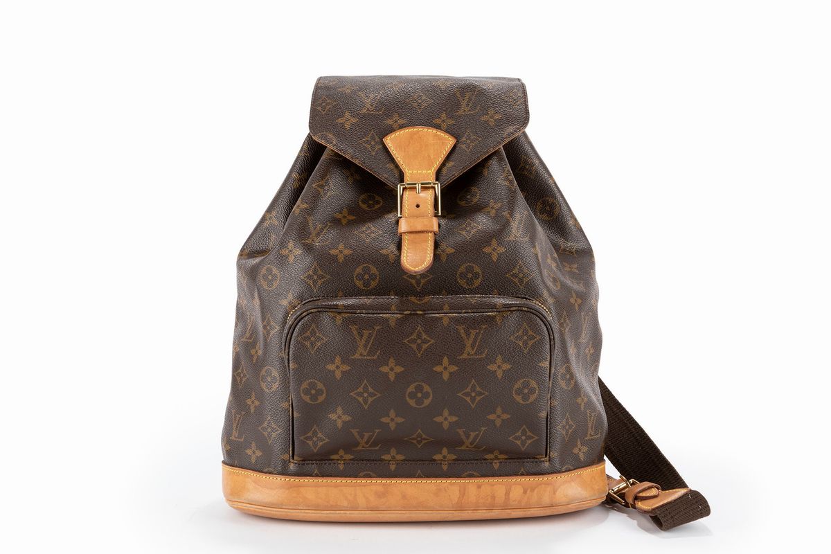 Louis Vuitton - Monogram leather backpack, Luxury Fashion