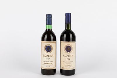 Sassicaia 1979 e 1982 - 2 bottiglie