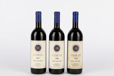 Sassicaia 1987 (3 bottiglie)