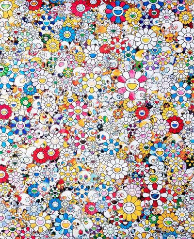 Skulls & Flowers Multicolor