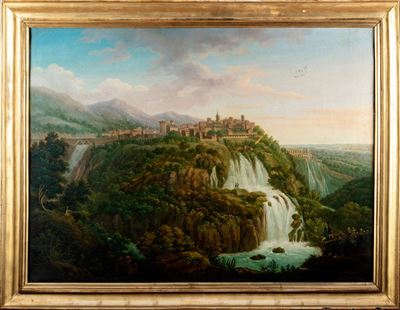 Tivoli, Veduta con le Cascate