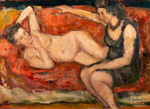Donne sul divano