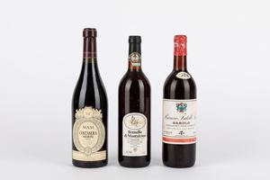 Selection of Italian Red Wines