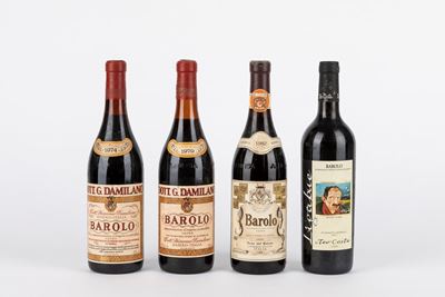 Selezione Barolo, 4 Bottiglie di Vino Riserva