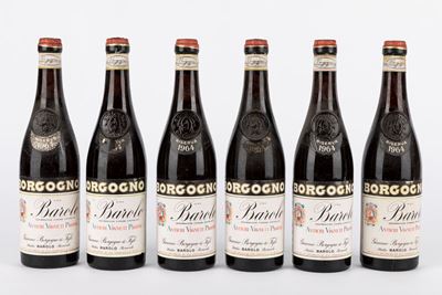 Barolo Borgogno Riserva, 1964, 6 bottiglie