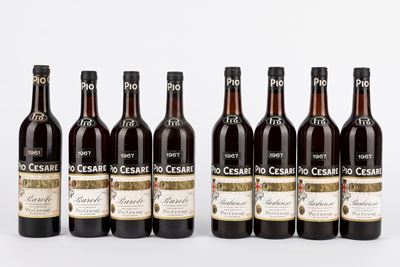 Pio Cesare, Barolo 1961 e 1967, Barbaresco 1967