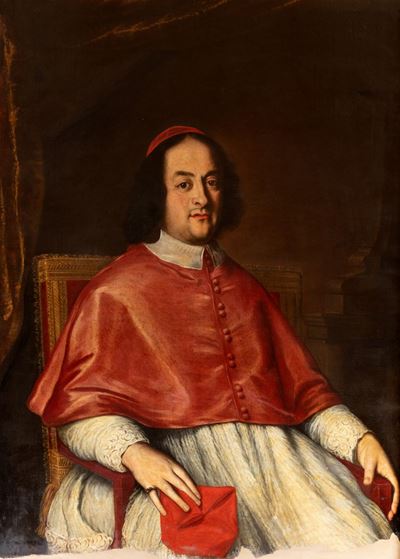 Pietro Paolo Vegli, Ritratto del cardinale Decio Azzolino, olio su tela