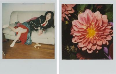 Senza titolo, due stampe polaroid