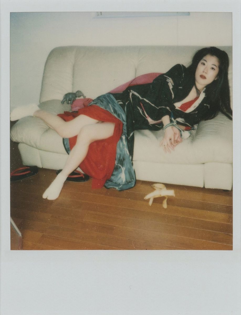 Nobuyoshi Araki - Senza titolo, due stampe polaroid