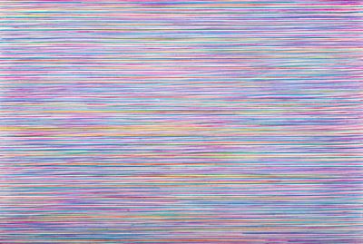 Senza titolo (pastelli colorati su carta)