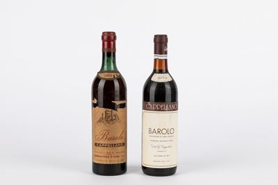 Cappellano Barolo, Vino Rosso, anno 1958