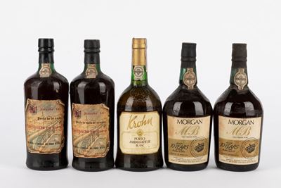 Selezione di Vini Porto: Messias 10 YO del 1979, Messias 40 YO del 1978, Krohn Ambassadeur Blanc,...