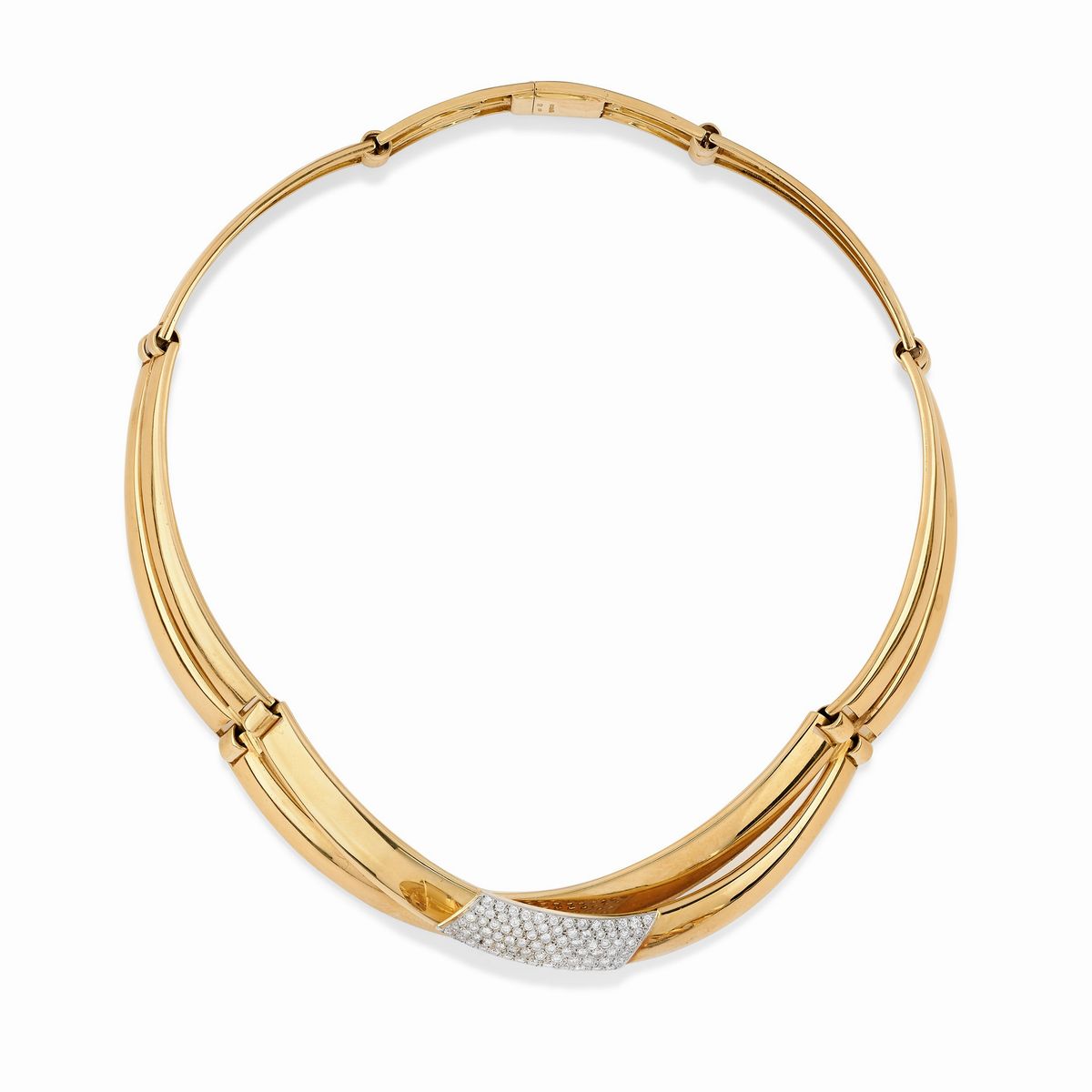 Scavia - Parure in Oro e Diamanti, 1980 Circa