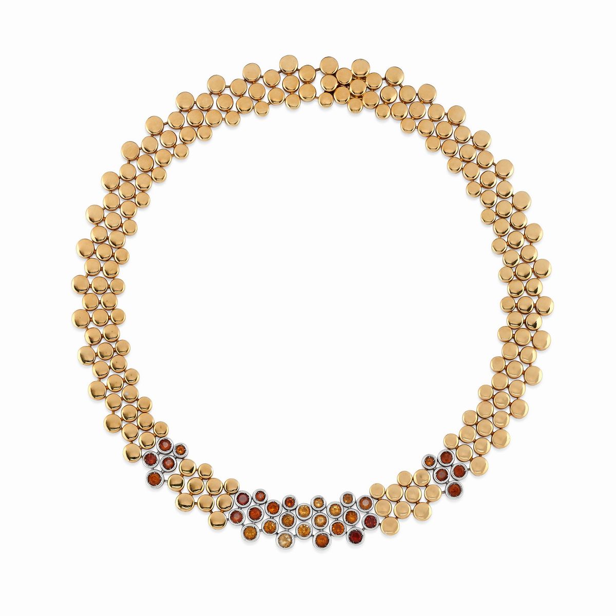 Scavia - Parure con Quarzi Citrini, 1990 Circa