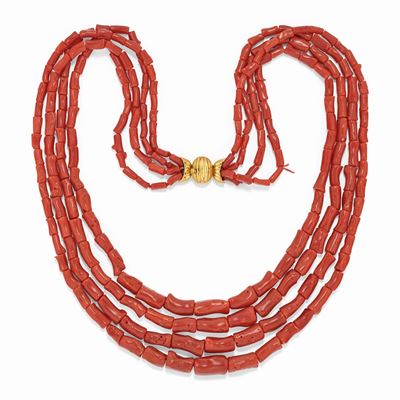 Collana con Corallo