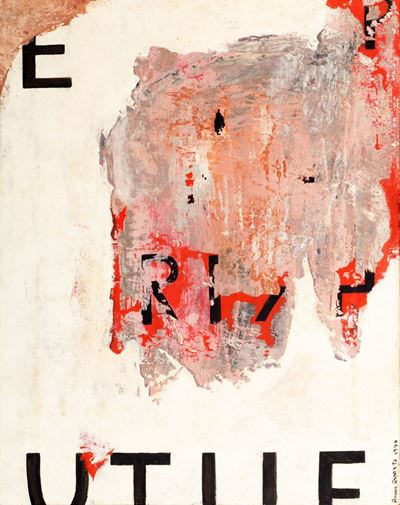 Utile (tecnica mista su tela, 50 x 40 cm)