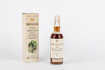 Macallan, Pure Highland Malt Scotch Whisky 1955, Over 15 Years Old