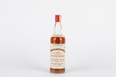 Macallan Glenlivet, Scotch Whisky 25 Years Old