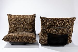 Ducaroy Michel - Due poltrone modello Marsala