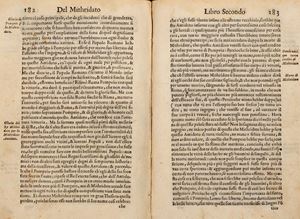 Botanica - Medicina - Maranta, Bartolomeo - Della theriaca et del mithridato. Libri II [...] ne quali s'insegna il uero modo di comporre i sudetti antidoti, et s'esaminano con diligenza tutti i medicamenti che u'entrano