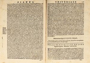 Garzoni, Tommaso - La piazza universale di tutte le professioni del mondo