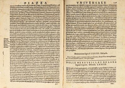 La Piazza Universale di Tutte le Professioni del Mondo