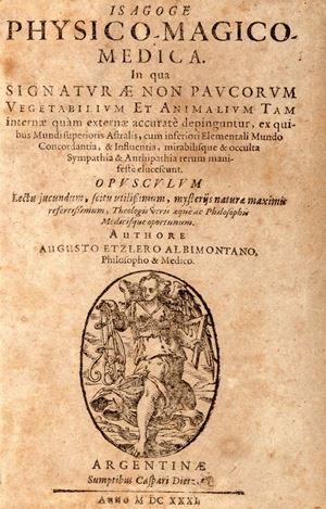 August Etzler - Isagoge physico-magico-medica
